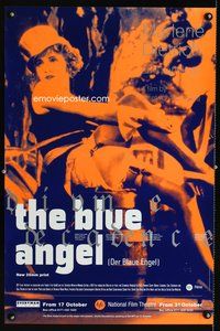 8s143 BLUE ANGEL English double crown R90s Josef von Sternberg, sexy image of Marlene Dietrich!