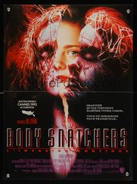 8s355 BODY SNATCHERS French 15x20 '93 Abel Ferrara, The Invasion Continues, wild sci-fi image!