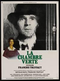 8s376 GREEN ROOM French 16x21 '79 La Cambre Verte, Francois Truffaut, Jouineau Bourduge art!