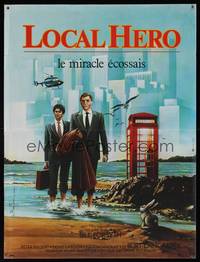 8s398 LOCAL HERO French 15x20 '83 Bill Forsyth Scotland classic with Burt Lancaster, Raffin art!