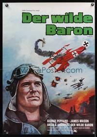 8s233 BLUE MAX German R70s great different artwork of WWI fighter pilot George Peppard!