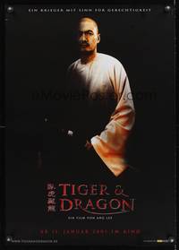 8s240 CROUCHING TIGER HIDDEN DRAGON teaser German '01 Ang Lee kung fu masterpiece, Chow Yun Fat!