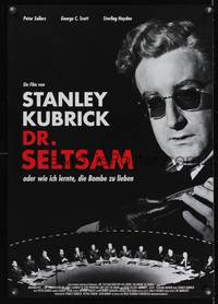8s245 DR. STRANGELOVE German R04 Stanley Kubrick classic, great image of Peter Sellers!