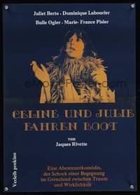 8s225 CELINE & JULIE GO BOATING German 16x23 '74 Jacques Rivette's Celine et Julie vont en bateau!
