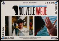8s090 NEW WAVE Italian photobusta '90 Jean-Luc Godard's Nouvelle Vague, Alain Delon, cool image!