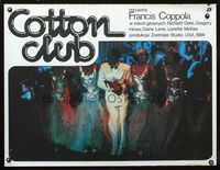 8s657 COTTON CLUB Polish 27x35 '84 Francis Ford Coppola, different image of Gregory Hines!
