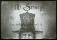 8s717 MR. SCROOGE Polish 27x39 '05 cool art of classic miserly man in top hat!