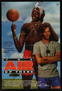 8t024 AIR UP THERE DS 1sh '94 Kevin Bacon recruits new basketball player!
