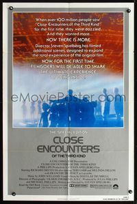 8t174 CLOSE ENCOUNTERS OF THE THIRD KIND S.E. 1sh '80 Steven Spielberg's classic with new scenes!