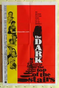 8t215 DARK AT THE TOP OF THE STAIRS 1sh '60 Robert Preston, Dorothy McGuire, William Inge!