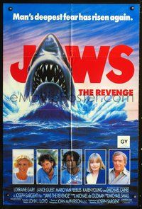 8t461 JAWS: THE REVENGE int'l 1sh '87 man's deepest fear has risen again!