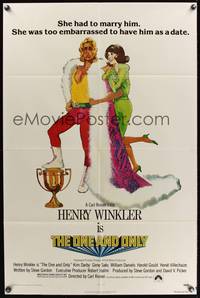 8t650 ONE & ONLY 1sh '78 Kim Darby was too embarrassed to have wrestler Henry Winkler as a date!
