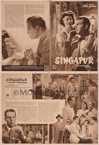 8v227 SINGAPORE German program '50 different images of sexy Ava Gardner & Fred MacMurray!