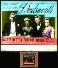 8v033 DODSWORTH glass slide '36 William Wyler, great different line up portrait of top 4 stars!