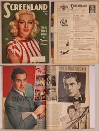 8v140 SCREENLAND magazine August 1946, sexy Lana Turner from The Postman Always Rings Twice!