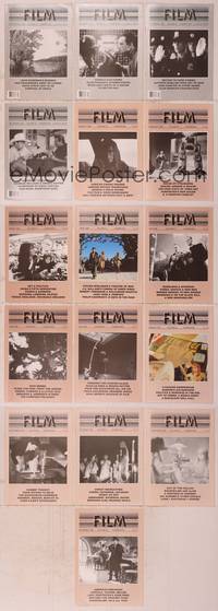 8v015 LOT OF MONTHLY FILM BULLETINS 16 English magazines Jan 1988 to Dec 1990, Scorsese, Coppola
