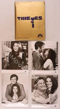 8v178 THIEVES presskit '77 great images of sexy Marlo Thomas & Charles Grodin!