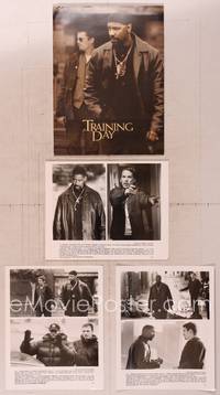 8v180 TRAINING DAY presskit '01 Best Actor Denzel Washington, Ethan Hawke, Antoine Fuqua