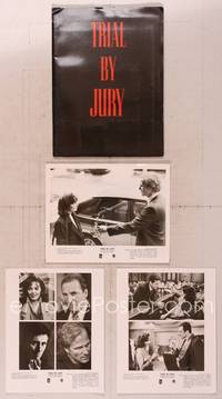 8v181 TRIAL BY JURY presskit '94 Joanne Whalley-Kilmer, Armand Assante, Gabriel Byrne,William Hurt