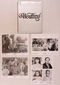 8v191 WEDDING presskit '78 Robert Altman, Mia Farrow, Gerladine Chaplin, Carol Burnett