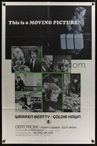 8w003 $ style B 1sh '71 photos of bank robbers Warren Beatty & Goldie Hawn!