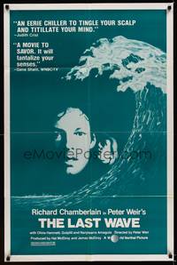 8w479 LAST WAVE 1sh '77 Peter Weir cult classic, Richard Chamberlain!