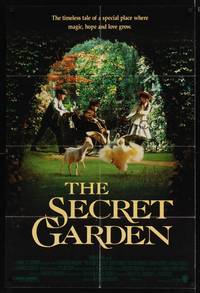 8w718 SECRET GARDEN 1sh '93 Kate Maberly as Mary Lennox, from the classic novel!