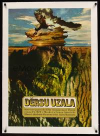 8x099 DERSU UZALA linen Czech 23x33 '76 Akira Kurosawa, completely different art by Ziegler!