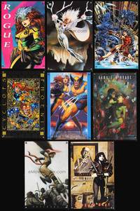 8z016 MARVEL COMICS CHARACTER ART POSTERS LOT 17 commercial posters '90s mostly X-Men & much more!