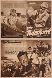 8z201 BIG WHEEL German program '50 many great different car racing images of Mickey Rooney!