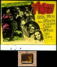 8z140 TISH glass slide '42 wacky hillbilly Marjorie Main, Zasu Pitts & Aline MacMahon!