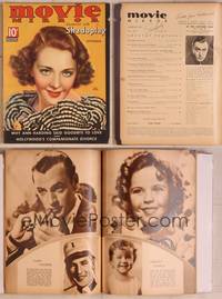 8z034 MOVIE MIRROR magazine September 1935, artwork portrait of Ruby Keeler by Tchetchet!