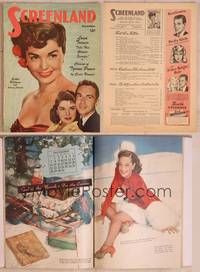 8z096 SCREENLAND magazine December 1947, Esther Williams & Johnny Johnston in This Time for Keeps!