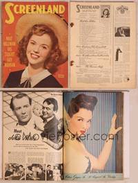 8z090 SCREENLAND magazine June 1947, Shirley Temple in Bachelor and the Bobby Soxer by Jack Albin!