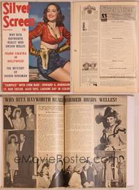 8z060 SILVER SCREEN magazine December 1943, sexy cowgirl Dorothy Lamour in Riding High!