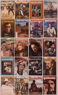 8z025 LOT OF AMERICAN FILM MAGAZINES #2 20 magazines '77-79 Woody, Meryl, Houdini, Bette & more!