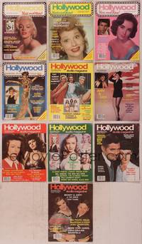 8z021 LOT OF HOLLYWOOD THEN AND NOW MAGAZINES 10 magazines Jan-Dec 1985 Marilyn, Lucy, Liz & more!