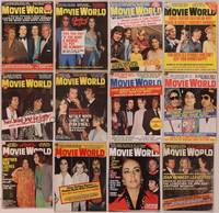 8z020 LOT OF MOVIE WORLD MAGAZINES 12 magazines '73-75 Liz, Elvis, Cher, Natalie, Redford & more!