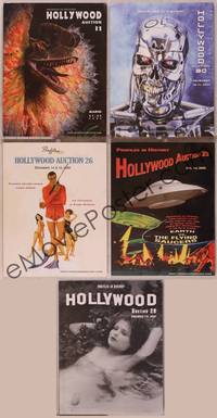 8z013 LOT OF PROFILES IN HISTORY MOVIE MEMORABILIA AUCTION CATALOGS 5 catalogs 05-08 props & posters