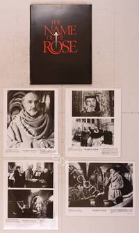 8z166 NAME OF THE ROSE presskit '86 Annaud's Der Name der Rose, Sean Connery, Christian Slater