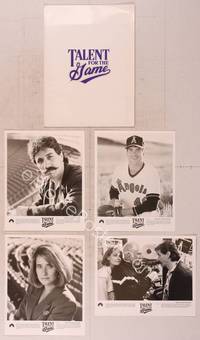 8z180 TALENT FOR THE GAME presskit '91 Edward James Olmos, Lorraine Bracco, baseball!