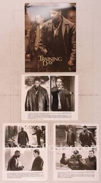 8z186 TRAINING DAY presskit '01 Best Actor Denzel Washington, Ethan Hawke, Antoine Fuqua