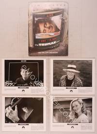 8z191 TRUMAN SHOW presskit '98 Jim Carrey, Laura Linney, Noah Emmerich, Peter Weir