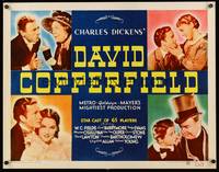9a336 DAVID COPPERFIELD 1/2sh R62 W.C. Fields stars as Micawber in Charles Dickens' classic story!