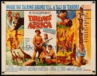 9a350 DRUMS OF AFRICA 1/2sh '63 Frankie Avalon hunting in the jungle, Mariette Hartley!