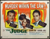 9a468 JUDGE 1/2sh '49 Milburn Stone, Katherine DeMille's unfaithfulness drove men mad!