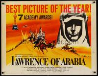 9a493 LAWRENCE OF ARABIA style C 1/2sh '62 David Lean classic starring Peter O'Toole!
