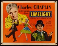 9a503 LIMELIGHT 1/2sh '52 many images of aging Charlie Chaplin & pretty young Claire Bloom!