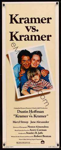 9b284 KRAMER VS. KRAMER  insert '79 Dustin Hoffman, Meryl Streep, child custody & divorce!