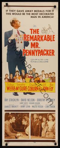 9b429 REMARKABLE MR. PENNYPACKER  insert '59 Clifton Webb, he can do it better than anyone!
